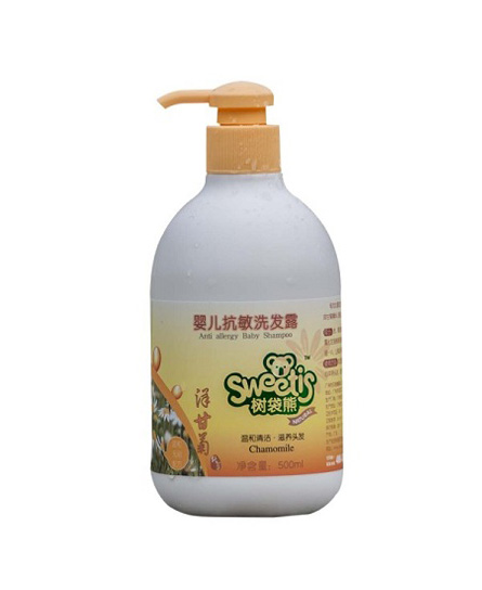 树袋熊洋甘菊婴儿抗敏洗发露500ml