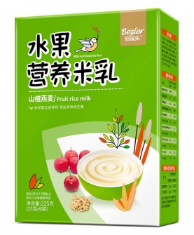 水果营养米乳山楂燕麦