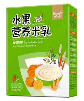 水果营养米乳香橙胡萝卜