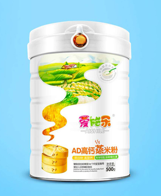 爱施乐ad高钙蒸米粉-听装