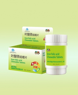 叶酸铁咀嚼片