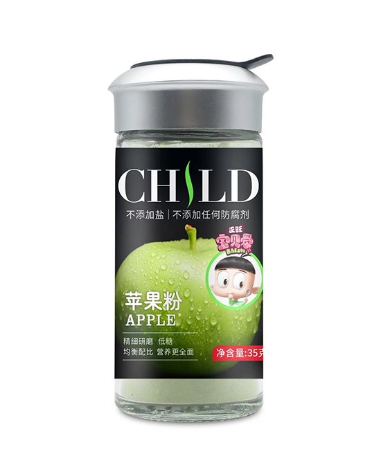 正旺宝贝爱婴童食品苹果粉批发代理,编号_88380