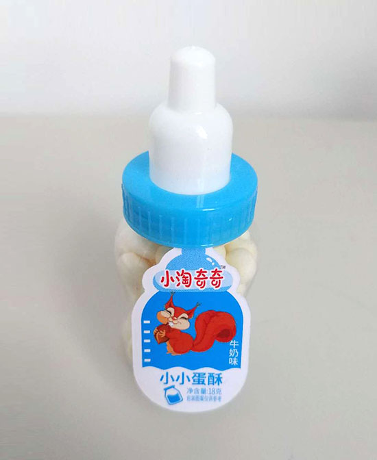 小淘奇奇小小蛋酥牛奶味