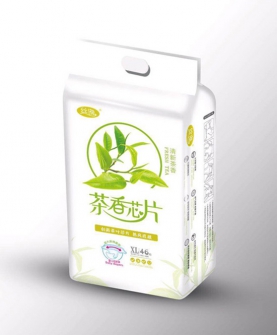 茶香芯片婴儿纸尿裤XL46