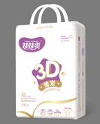 娃娃爽3D薄宠婴儿纸尿裤XL44