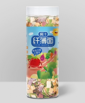 焖汁纤薄面综合口味小面片