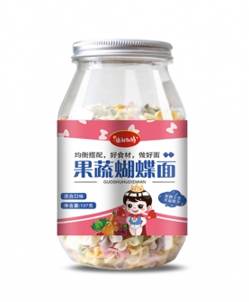 果蔬蝴蝶面混合口味