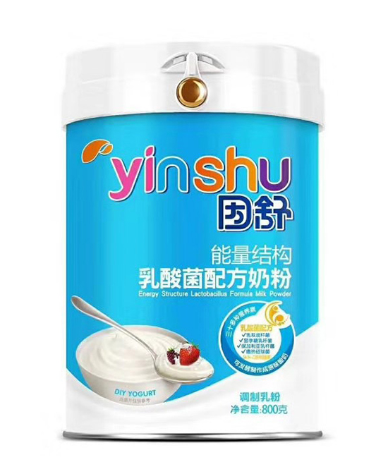 因舒能量结构乳酸菌配方奶粉800g