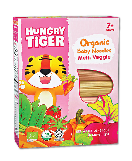 HungryTiger有机多种蔬菜婴儿面