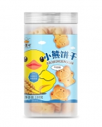 小黄吖小熊饼干牛奶味