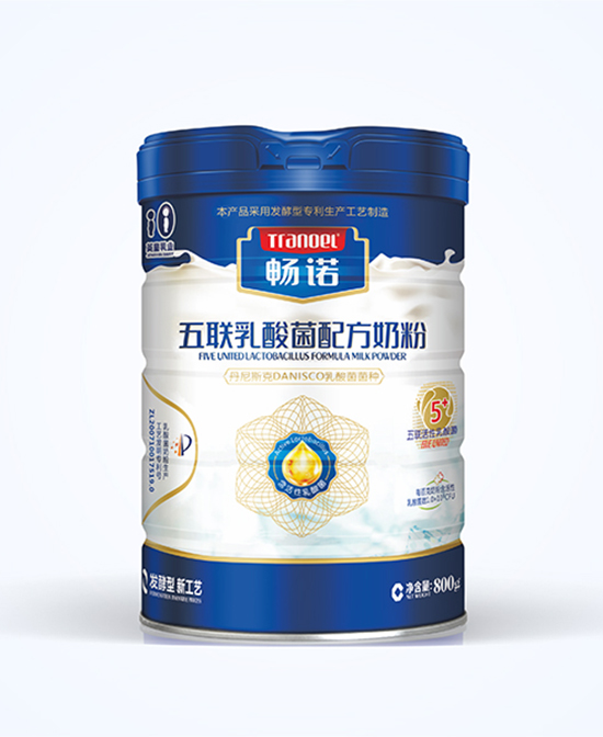 畅诺五联乳酸菌奶粉800g