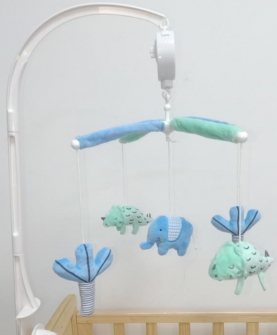 婴儿音乐旋转床铃新生儿床头铃厂家批发