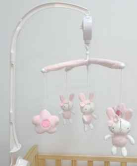 婴儿音乐旋转床铃新生儿床头铃厂家批发