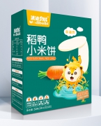 沃迪贝比（食品）稻鸭小米饼胡萝卜味