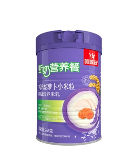 断奶营养餐-肌肉胡萝卜小米粒