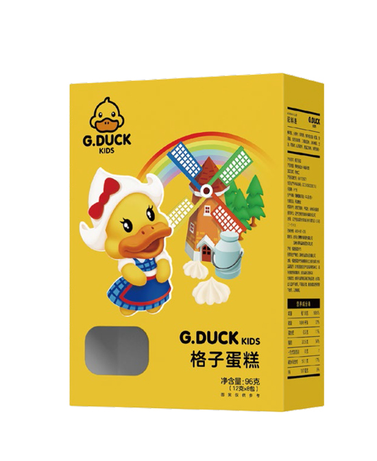 \"G.DUCK小黄鸭格子蛋糕,产品编号114122\"/