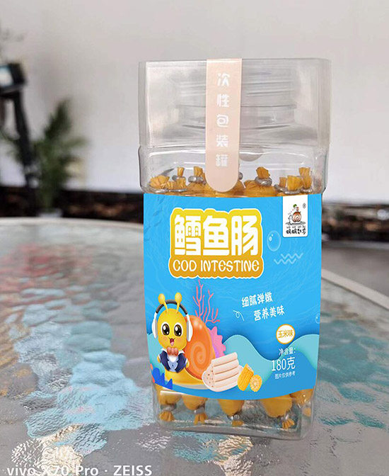 蜗蜗散步小零食产品