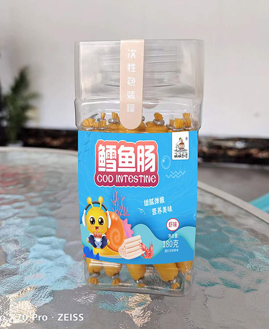 蜗蜗散步小零食产品