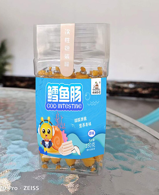 蜗蜗散步小零食产品