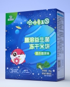 小笛的零食混合蔬菜冻干米饼