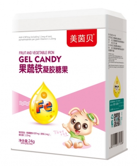 果蔬铁凝胶糖果