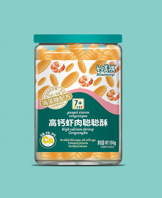 妙美祺休闲零食高钙虾肉聪聪酥批发代理,编号_117329