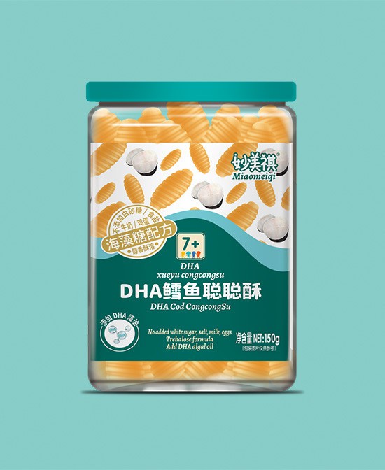 妙美祺休闲零食DHA鳕鱼聪聪酥批发代理,编号_117328