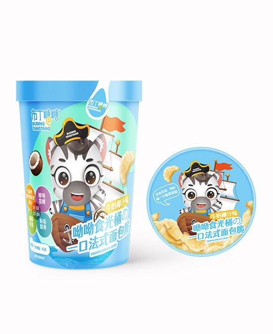 布丁糖糖休闲零食一口法式面包脆批发代理,编号_116417