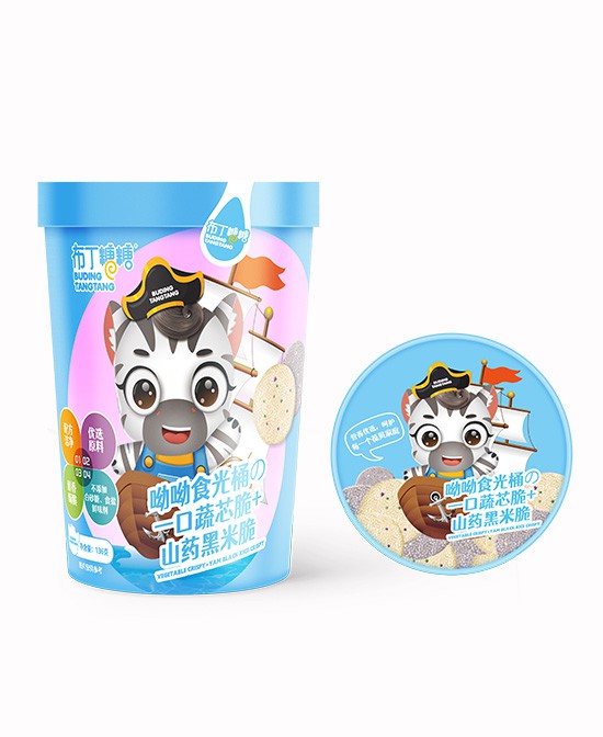 布丁糖糖休闲零食一口蔬芯脆+山药黑米脆批发代理,编号_116419