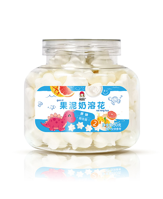 果蔬妃儿童零食益生菌果泥奶溶花（原味）批发代理,编号_114805