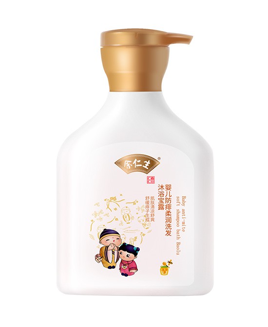 余仁生婴儿防痱柔润洗发沐浴宝露300ml