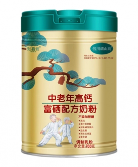 中老年高钙富硒配方奶粉