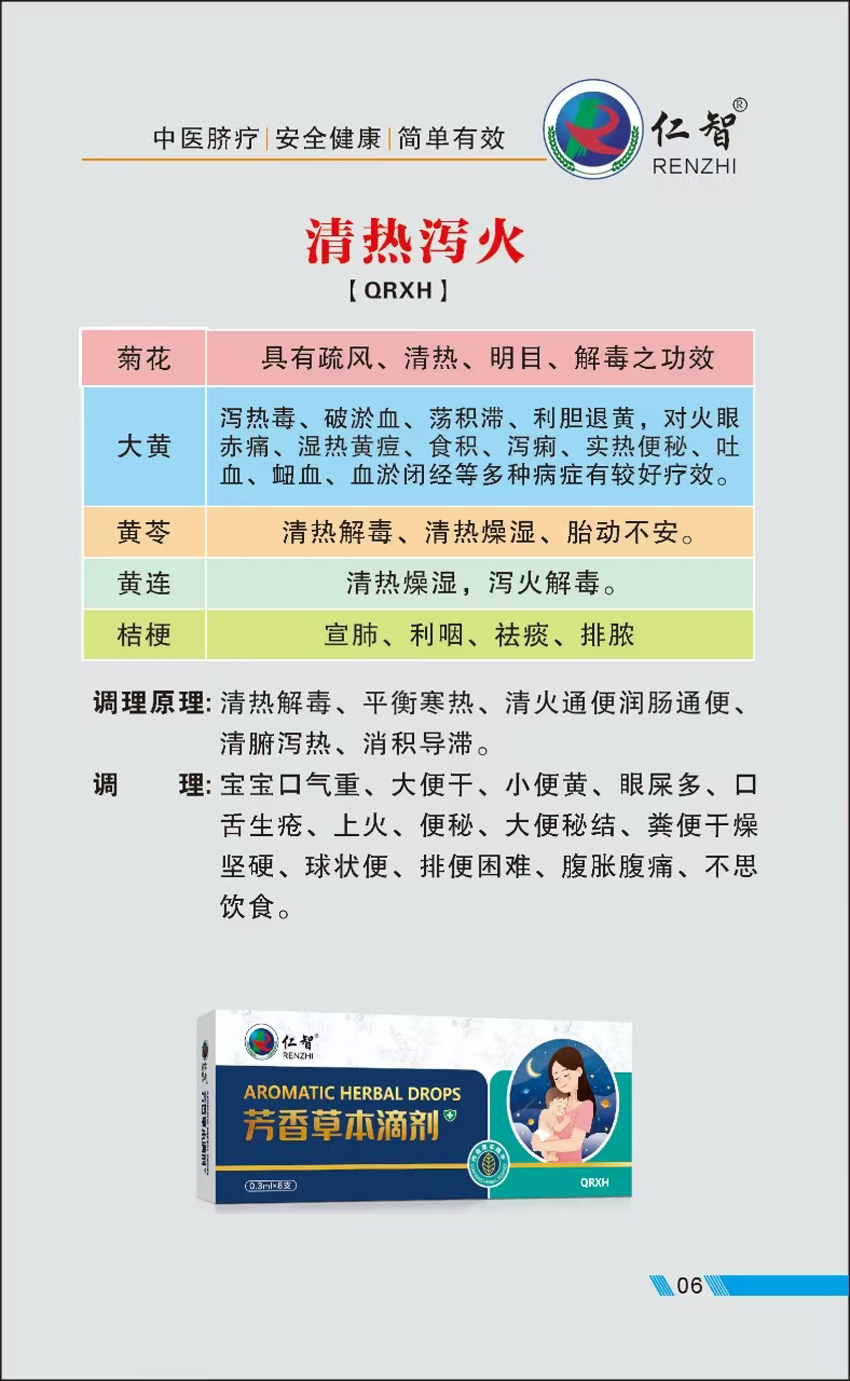 \"仁智芳香草本滴剂(清热泻火),产品编号119470\"/