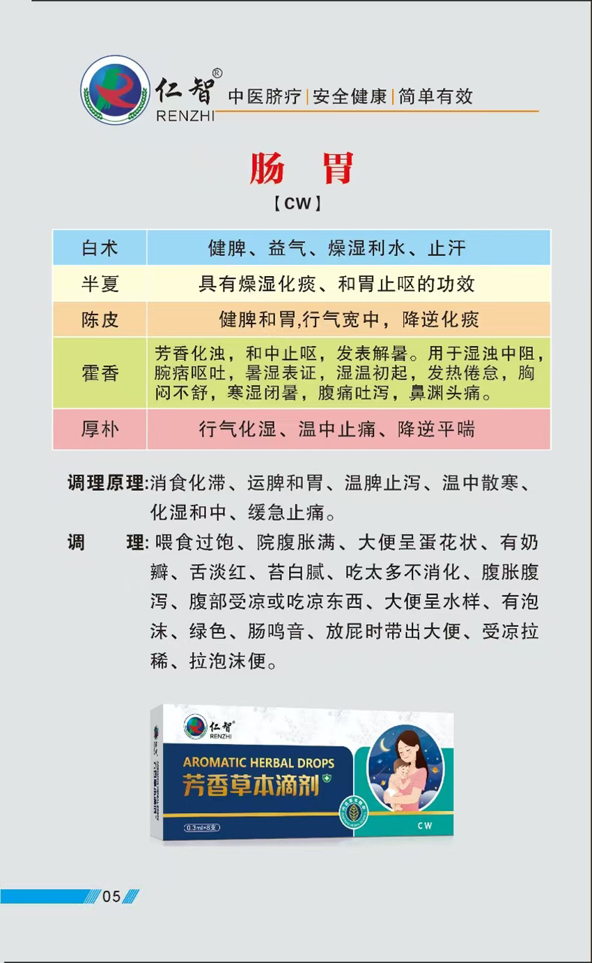\"仁智芳香草本滴剂(肠胃),产品编号119471\"/