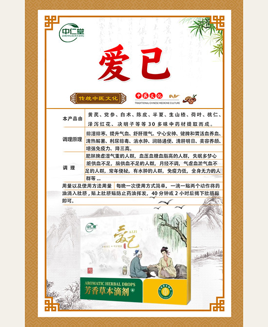 \"​中仁堂爱己脐疗贴,产品编号118632\"/