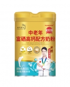 莱思牛顿中老年富硒高钙配方奶粉
