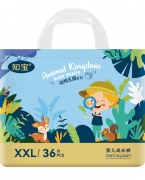 我懂宝宝动物王国成长裤XXL