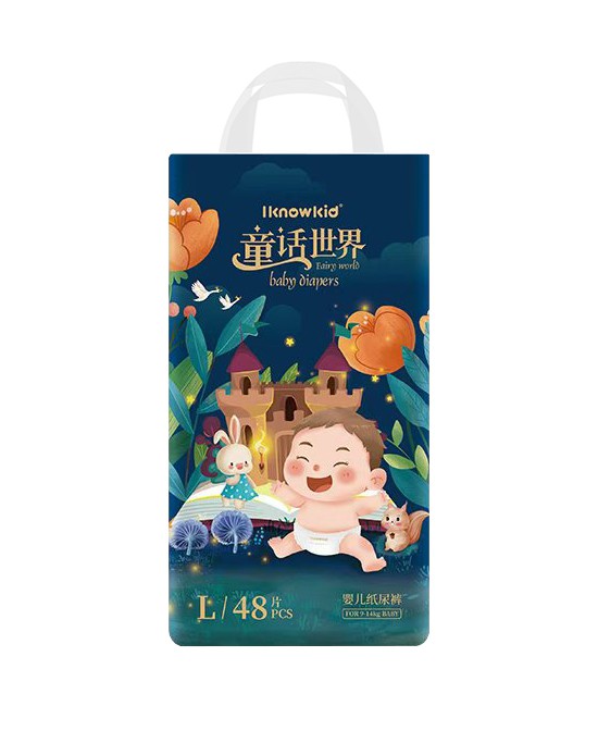 我懂宝宝纸尿裤童话世界纸尿裤L批发代理,编号_119331