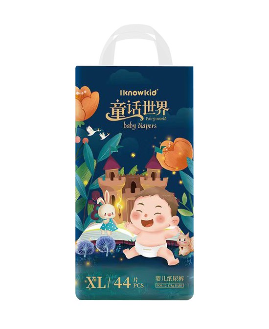 我懂宝宝纸尿裤童话世界纸尿裤XL批发代理,编号_119332