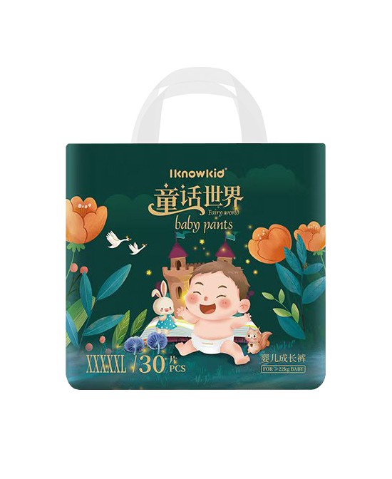我懂宝宝纸尿裤童话世界成长裤XXXXXL批发代理,编号_119339