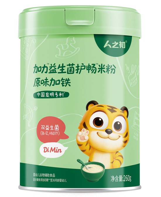 人之初奶粉加力益生菌护畅米粉原味加铁批发代理,编号_119406