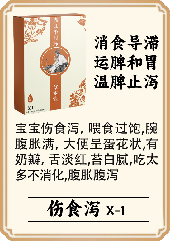 \"李时珍草本液(伤食泻),产品编号119951\"/