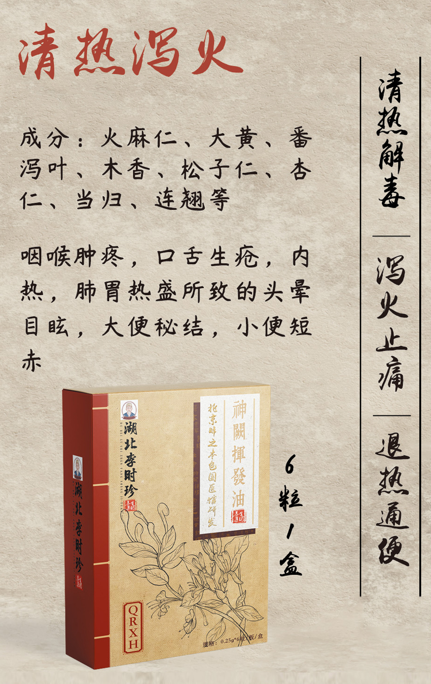 \"李时珍神阙挥发油(清热泻火),产品编号119965\"/
