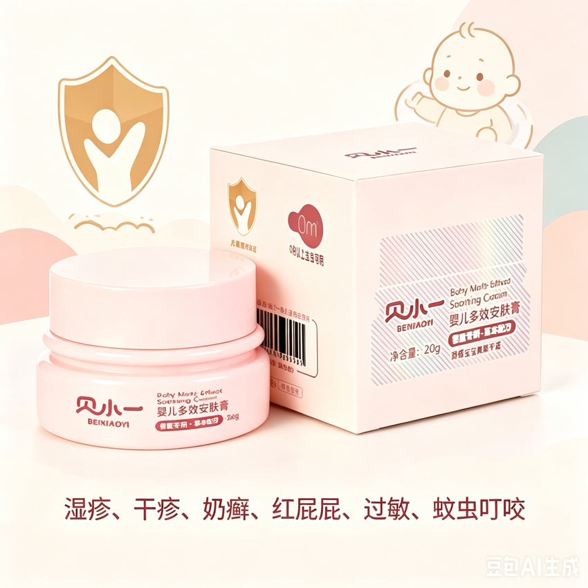 \"贝小一婴儿多效安肤膏,产品编号120226\"/