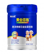 黄金搭档西洋参蝉花蛹虫草奶粉